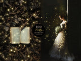 100 Golden Firefly Photo Overlays - Overlays- aesthetic