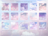 Aesthetic Pastel Sky Backgrounds - Visual Artwork