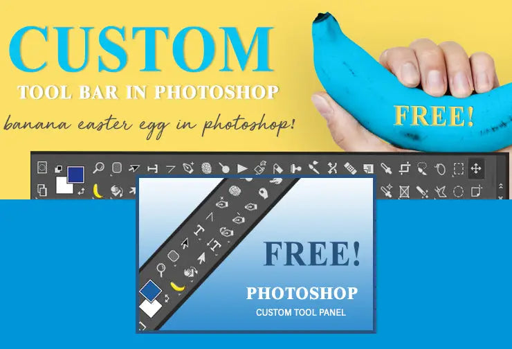 Custom Tool Bar for Photoshop - Photohack Lovers
