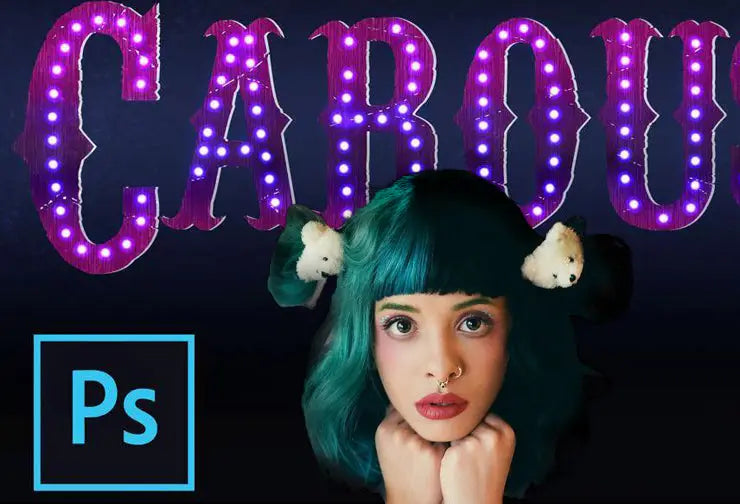 How To Make the Carousel Font In Melanie Martinez Video - Photohack Lovers