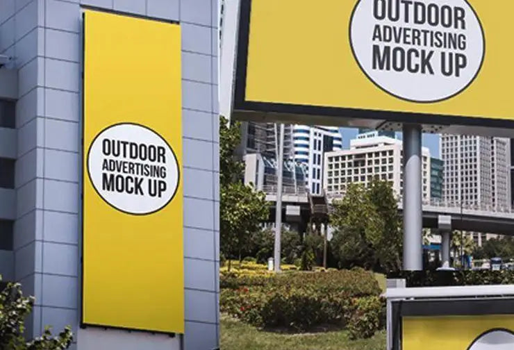 Outdoor Advertising Mockups - Photohack Lovers