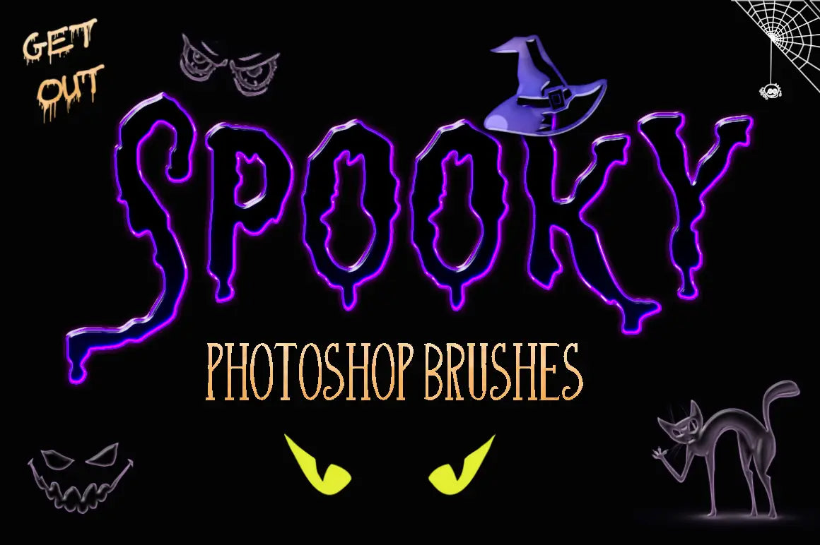 Spooky Photoshop Brushes - Photohack Lovers