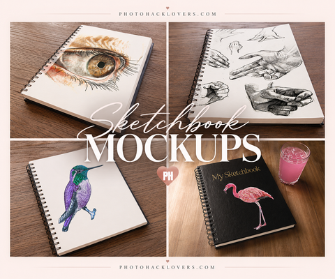 Sketchbook Mockups