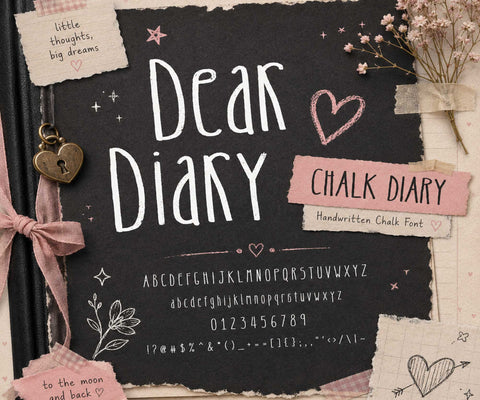 Chalk Diary Font