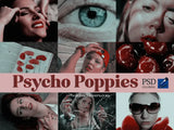 Psycho Poppys PSD Coloring - Presets