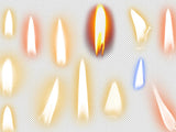 13 Candle Flame Png Photo Overlays - flame image