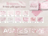 175 glamourous textures kit - -rose gold textures