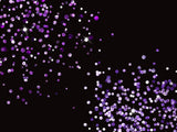 25 chunky purple glitter overlays - -purple glitter overlays