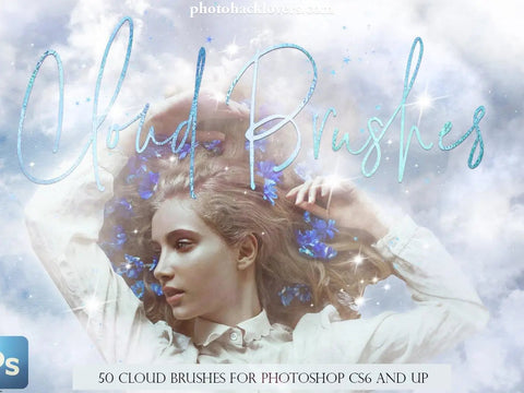 50 Aesthetic Cloud Photoshop Brushes - Visual Artwork