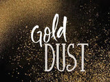 80 Transparent Mixed Gold Dust Photo Overlays - Visual