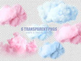 Aesthetic Clouds Clipart - Visual Artwork