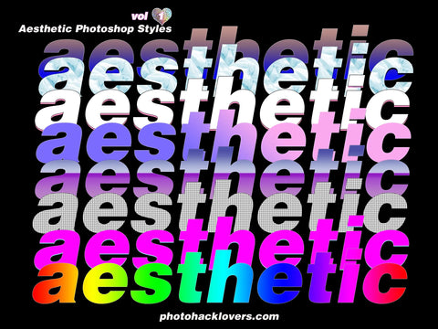 Aesthetic Photoshop Styles Vol 01 - Visual Artwork