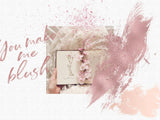 Blush Pink Girly Digital Papers - Visual Artwork