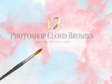 Cloud Photoshop Brushes - Visual Artwork
