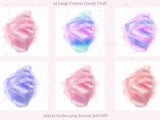Cotton Candy Clipart - Visual Artwork
