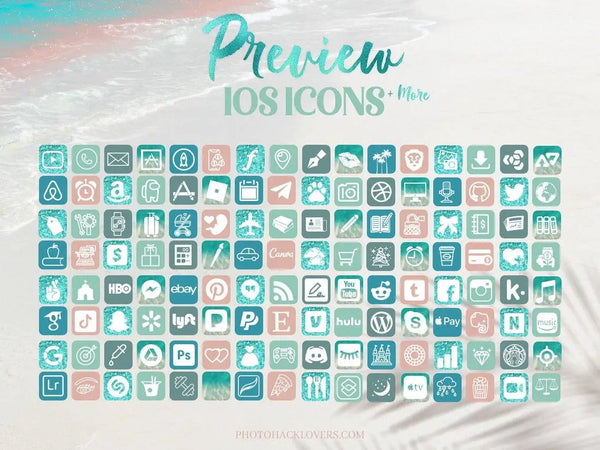 Florida Keys IOS app icons