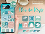 Florida keys ios app icons - digital