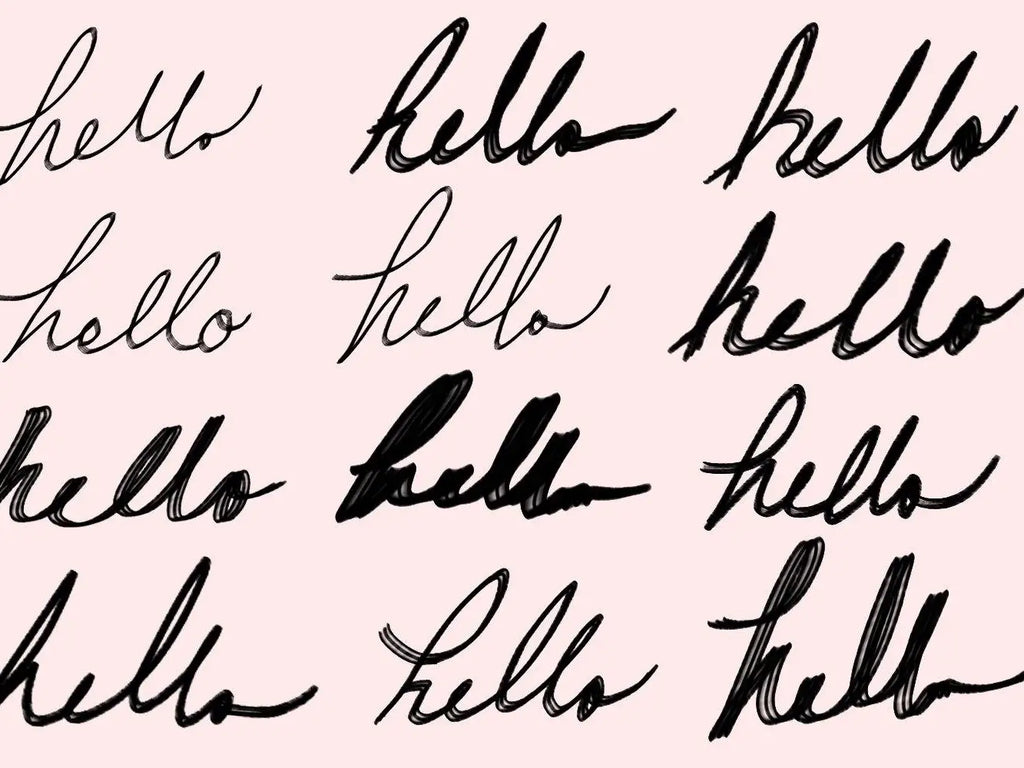 Calligraphy pen best sale brush photoshop