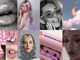 Insta Sparkle Photoshop Instagram Template - silver