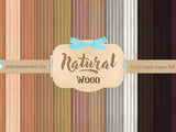 Natural wood digital paper