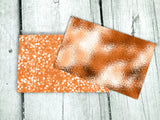 Orange glitter paper - backgrounds
