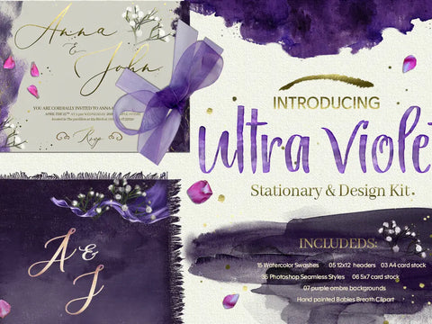 Ultraviolet Stationery and Design Kit - Digital