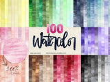 Watercolor ombre background - digital