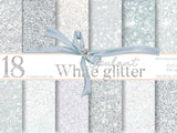 White glitter Backgrounds - Digital